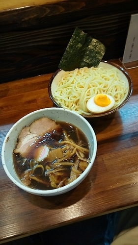 「つけ麵７５０円」@名前のない中華そば屋の写真