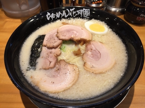 「嵐げんこつチャーシューメン塩（大盛り）」@らあめん花月嵐 中延店の写真