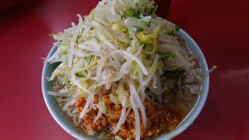 「小ラーメン（690円）」@ラーメン二郎 中山駅前店の写真