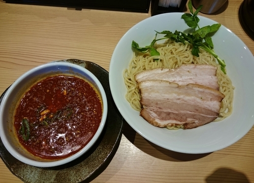 「煮干担々つけそば(5月限定) 980円」@鯛塩そば灯花 本店の写真