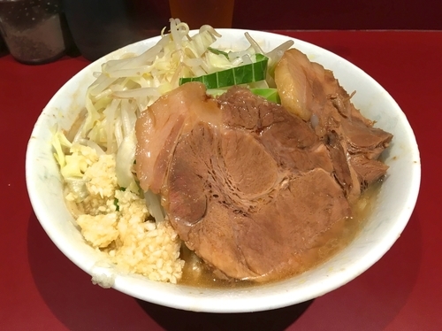 「小ラーメン・ニンニク」@ラーメン二郎 荻窪店の写真