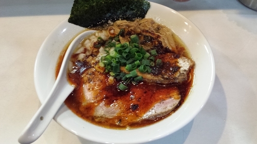 「【気まぐれ限定】酸辣麺(醤油)800円」@麺屋 扇 SENの写真