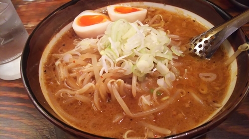 「味玉札幌味噌らーめん¥850」@らーめん 田中家の写真