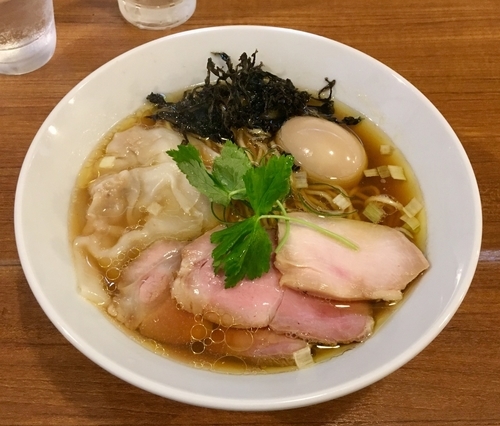 「貝出汁醤油【限定】特製 950円」@らぁ麺 川たかの写真
