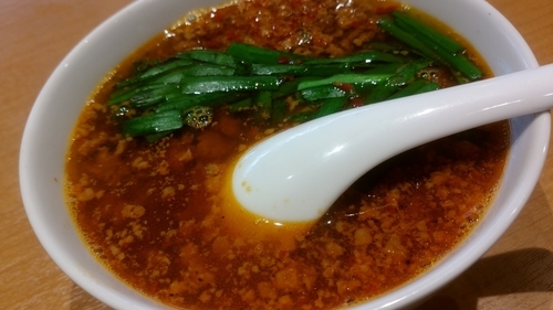 「台湾ラーメン750円」@味仙 JR名古屋駅店の写真