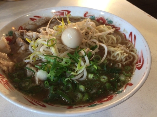 「さんま醤油 850円」@らーめんもりかわの写真