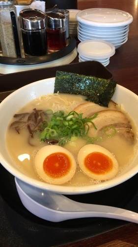 「味玉ラーメン（すっぴん）」@清陽軒 本店の写真