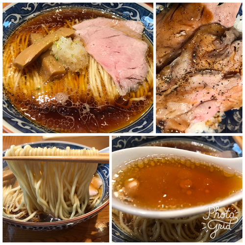 「中華そば 500円 炙り焼豚御飯 350円」@麺屋 坂本01の写真