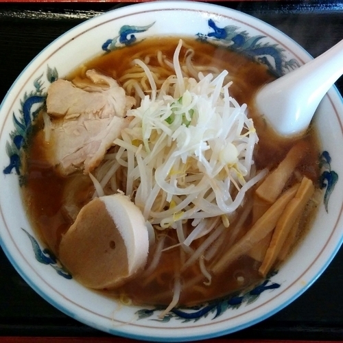 「正油ラーメン」@食堂 天龍の写真