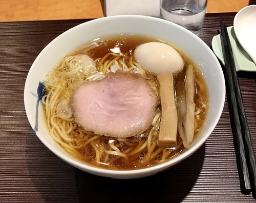 「醤油ラーメン＋味玉 おろしそば ソースかつ丼」@麺 みつヰの写真