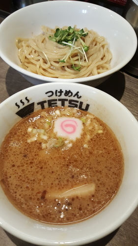 「つけめん」@つけめんTETSU 京王モール新宿店の写真