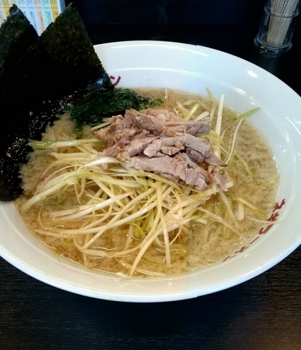 「ネギラーメン（小）」@ラーメンショップ 糸魚川店の写真