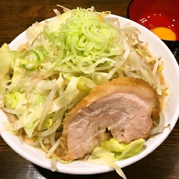 ミニラーメン＋卵＋野菜＋ねぎ