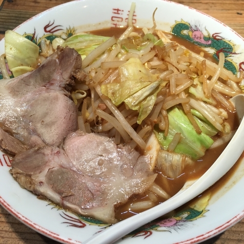 「濃厚味噌」@ナベラボ 池袋〝新潟ラーメン〟の写真