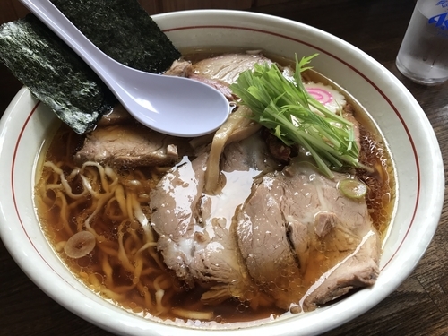 「手打ちチャーシュー麺 大盛」@手打ち中華そば 凌駕の写真