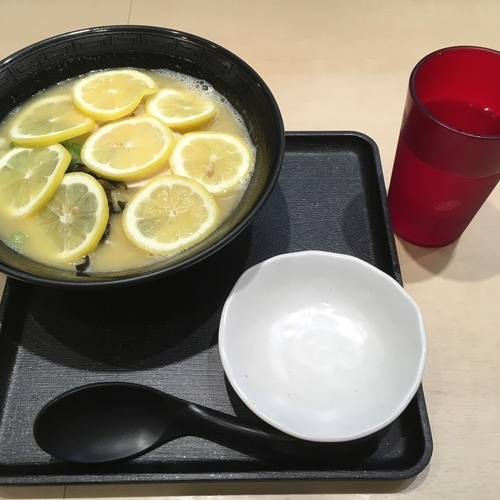 「レモンそば」@鶏そば壽の写真