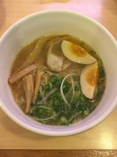「ごくっ！旨 鮭出汁の味噌ラーメン」@かっぱ寿司 下松店の写真