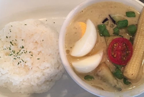 「グリーンカレー」@WINE＆CUURY STAND KHADONOの写真