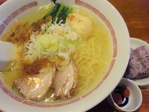 「えびそば　　850円」@支那そば きび 神田本店の写真