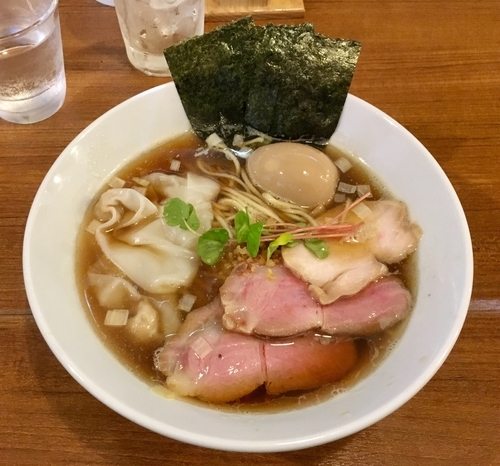 「にぼしらぁ麺【限定】 特製 950円」@らぁ麺 川たかの写真