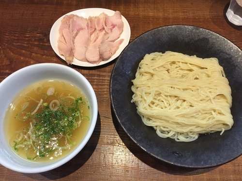 「しおつけ麺 鶏チャーシュー(1150円)」@町田汁場 しおらーめん 進化の写真
