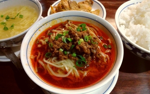 「本場四川省の担担面」@陳麻婆豆腐 横浜クイーンズスクエア店の写真