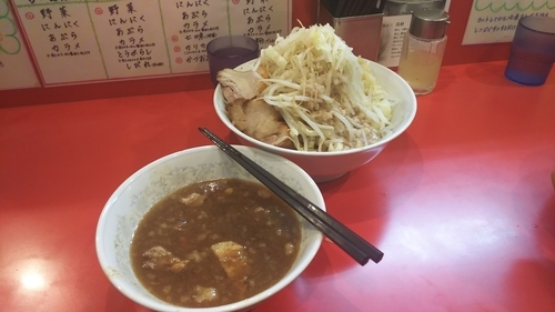 「つけ麺300g➕豚2枚」@麺屋 桐龍の写真