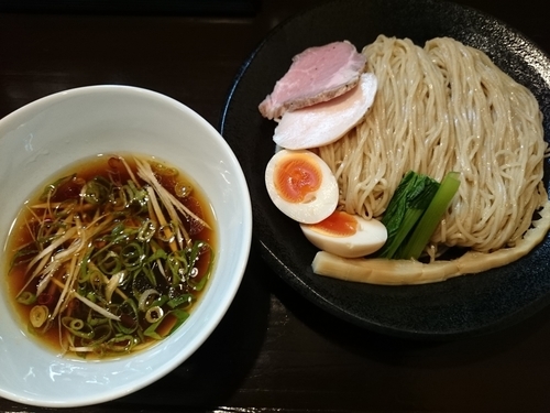 「味玉つけ麺(醤油)　　大盛」@らぁ麺 すぎ本の写真
