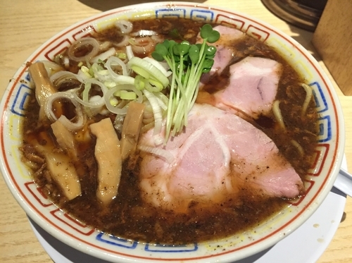 「サバ醤油そば」@サバ6製麺所 福島本店の写真