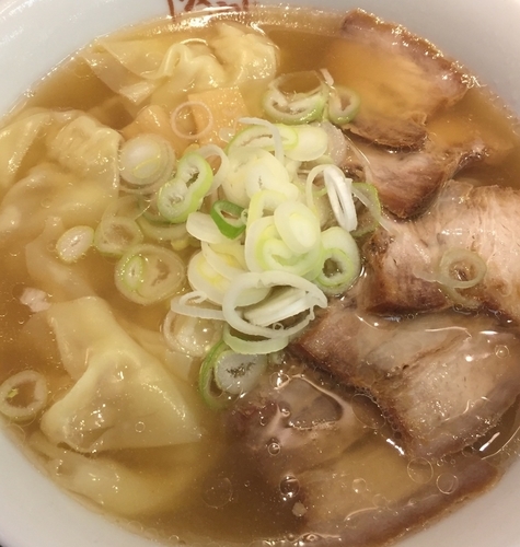 「わんたん喜多方ラーメン」@喜多方ラーメン 坂内 京橋店の写真