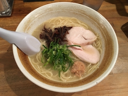 「鶏白湯そば（あっさり塩味）690円」@麺屋 こいけの写真