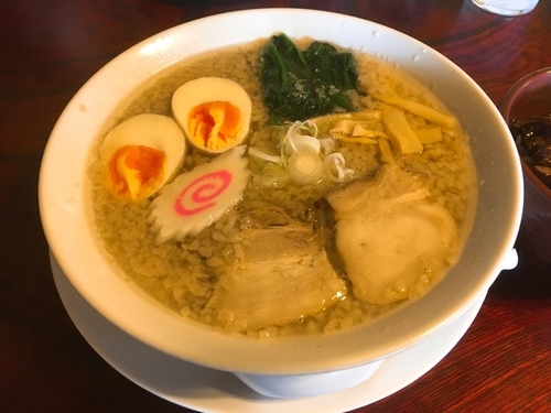 「那須ラーメン＋ミニステーキ丼(並)／¥1,000+540」@ラーメン やま吉 那須本店の写真