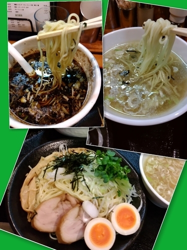 「「気まぐれ限定」合盛りつけ麺 (細麺)750円＋色々」@麺屋 鶏口の写真
