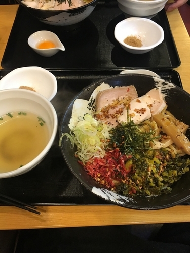 「まぜそば 大盛り」@麺屋 ゼットンの写真