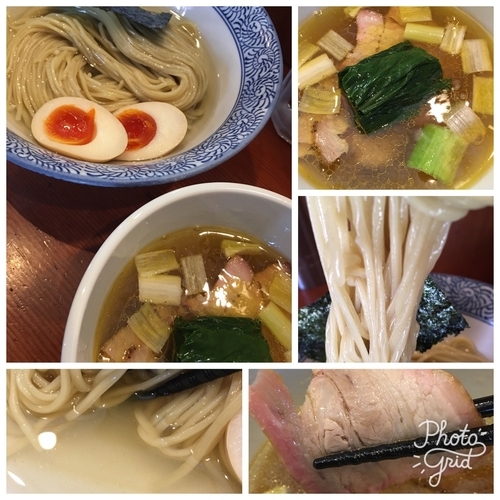 「濃厚昆布水の淡麗つけ麺(塩)」@麺処 ほん田の写真