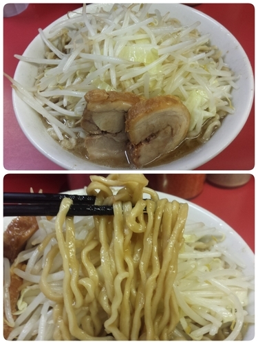 「小ラーメン700円(カタメ)」@ラーメン二郎 桜台駅前店の写真