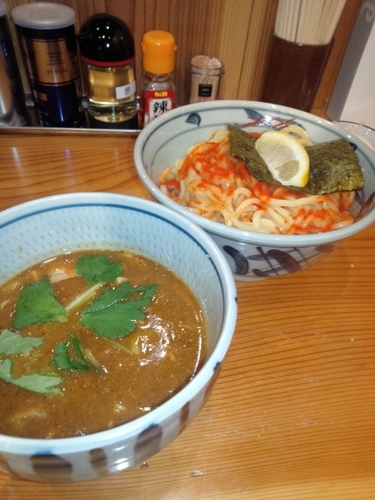 「濃厚辛つけ麺 （煮干し）」@麺屋まいどの写真