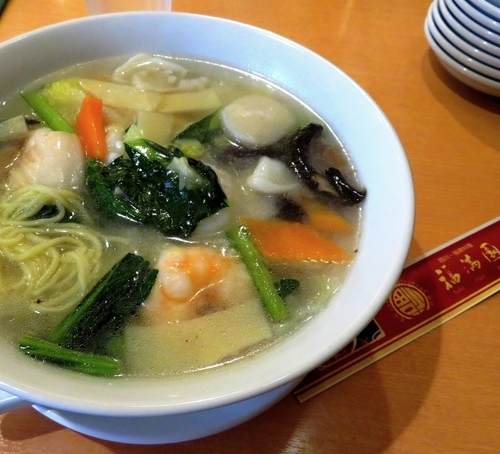 「海鮮湯麺（1,080円　税込）」@福満園 本店の写真