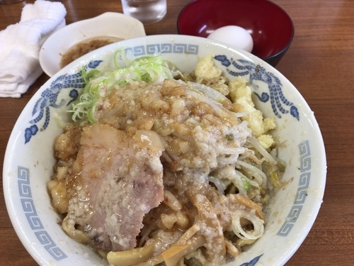 「鬼脂脂そば 中(全部)850円」@ラーメンの店 どでん 北浦和店の写真