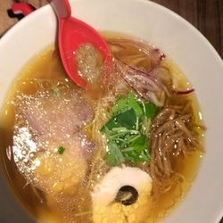 中華そば+替玉¥730+¥80