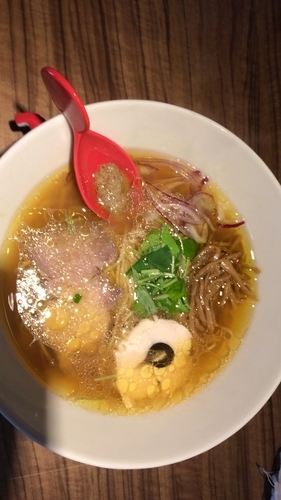 「中華そば+替玉¥730+¥80」@中華そば 鷸の写真