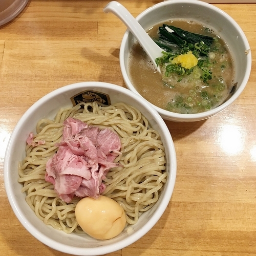 「味玉濃厚真鯛つけ麺 　￥950」@真鯛らーめん 麺魚の写真