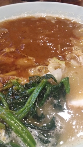 「牛コツカレーラーメン」@らーめん工房 雪濃湯の写真