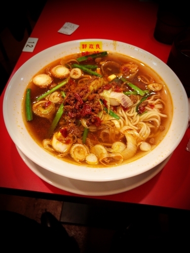 「台湾ラーメン大盛」@郭 政良 味仙 東京神田店の写真