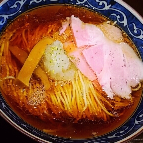 「中華そば ５００円」@麺屋 坂本01の写真