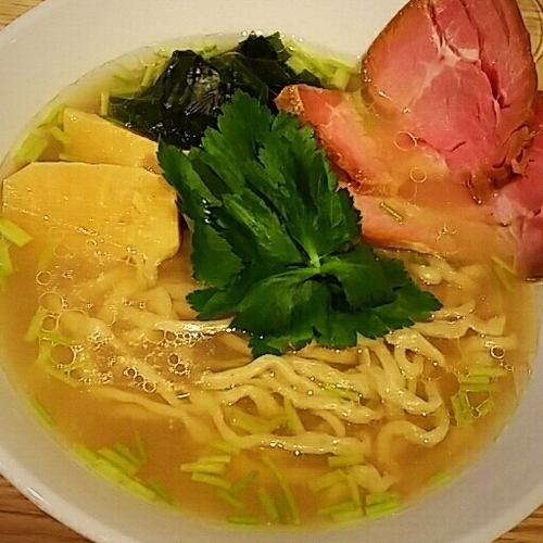 「貝塩らーめん ７８０円」@らーめん 改の写真