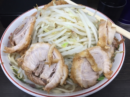 「小ブタラーメン」@ラーメン二郎 川越店の写真