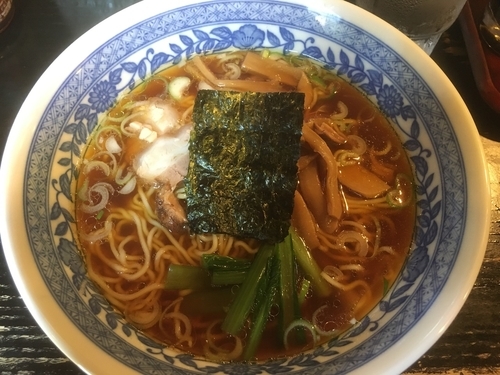 「支那そば600円」@支那そば びぜん亭の写真