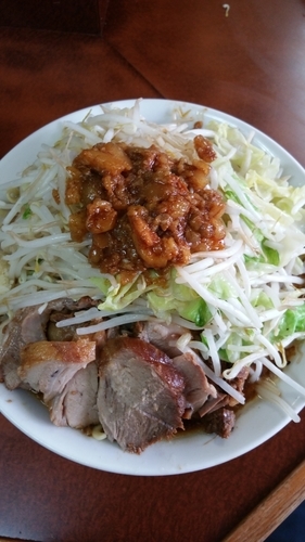 「つけ味大ラーメン」@ラーメン二郎 めじろ台法政大学前店の写真