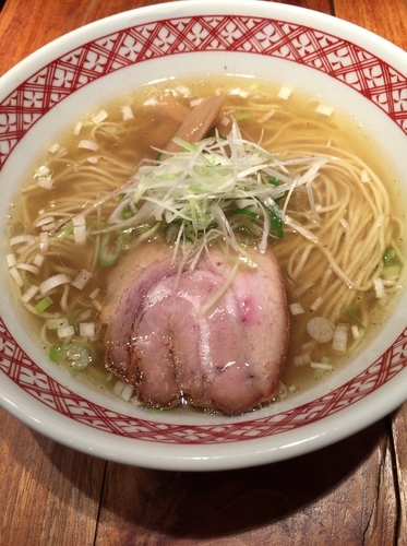 「白だしそば ¥850」@支那そば しんばの写真